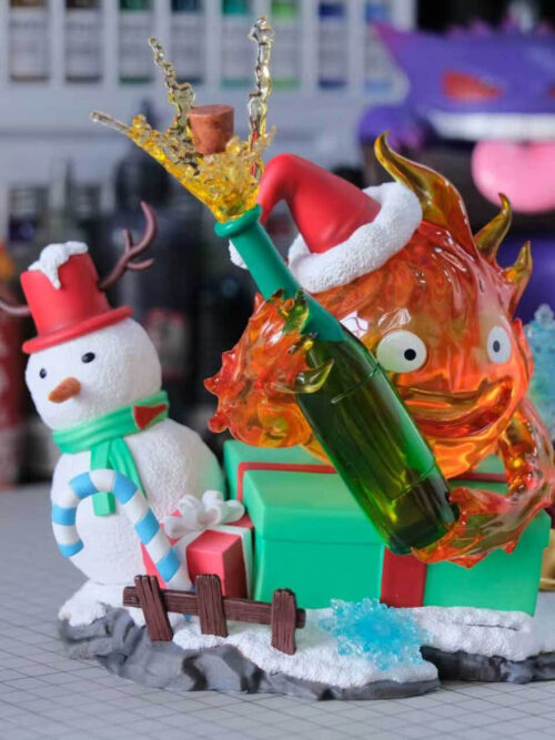 Christmas Calcifer - MMLAND Studio - Detail View 2