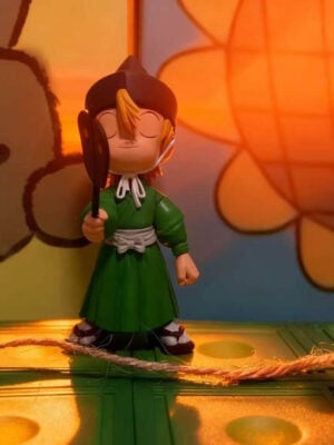 Primary Village Series Patamon's Mountain vs. Elecmon's Sea - DJS Studio - Collectible Figure Main View