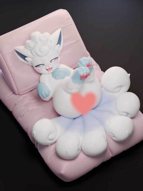 Alolan Vulpix - SpiritDemon Studio - Detail View 2