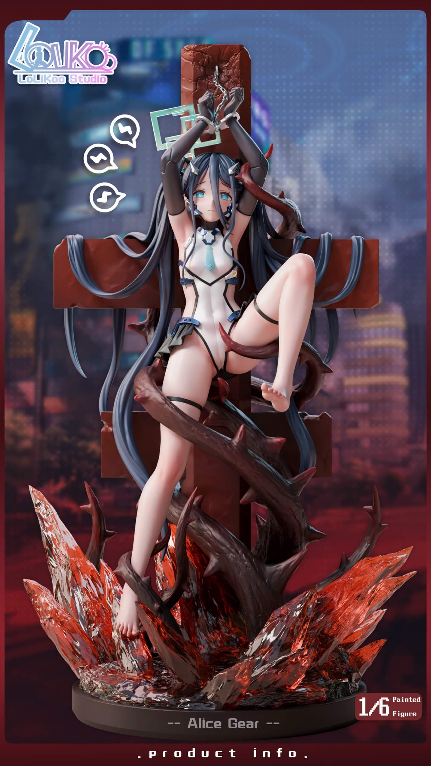 Alice Gear Tendou Arisu - Lolikoo Studio - Featured Image Alice Gear Tendou Arisu - Lolikoo Studio - Collectible Figure Main View