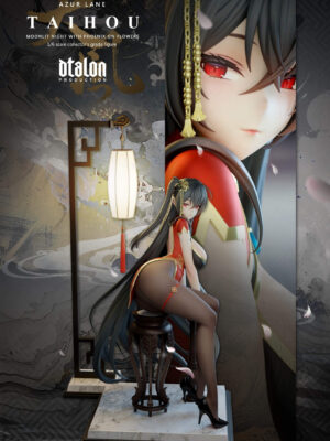 Taihou: Moonlit Night with Phoenix on Flowers - Dtalon Studio - Detail View 1