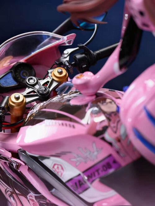 Motorcycle Girl Series #3 Mari Makinami Illustrious - SX Studio - Detail View 2