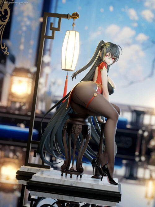 Taihou: Moonlit Night with Phoenix on Flowers - Dtalon Studio - Detail View 2