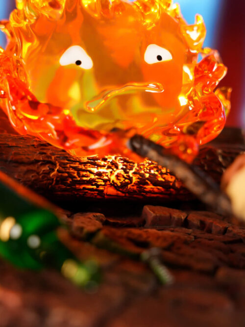Calcifer & Heen Playful Scuffle - LongMeow Studio - Detail View 4