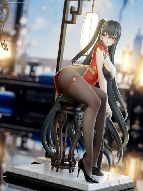 Taihou: Moonlit Night with Phoenix on Flowers - Dtalon Studio - Detail View 3
