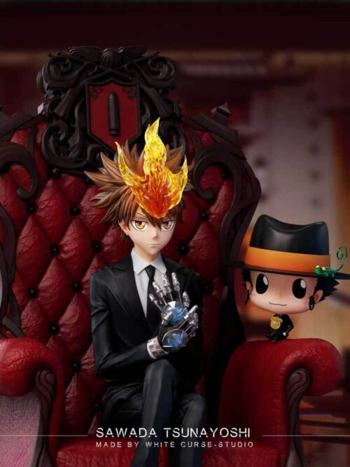 Series Vol.1 Tsunayoshi Sawada & Reborn - White Curse Studio - Collectible Figure Main View