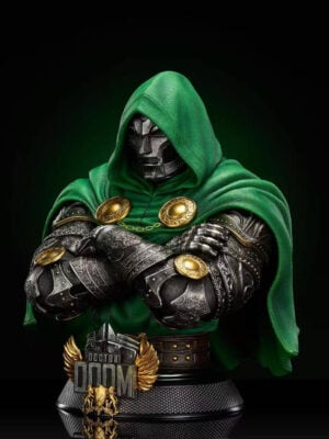 Doctor Doom Bust - IRON Studio - Detail View 1