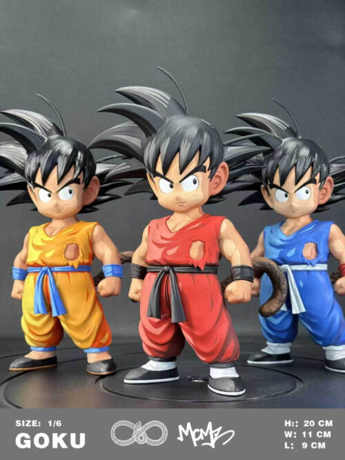 Manga Color Series Senzu Bean Kid Goku - Boundless Blank Studio - Detail View 5