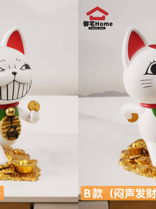 Turbo Granny Fortune Cat - ArtOtaku Home Studio - Detail View 17