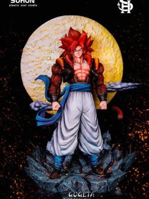 Red Moon Ver Super Saiyan 4 Gogeta - Plastic Soul Studio - Collectible Figure Main View