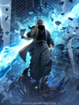 3172yt9w2qs89p8c2h9pxw7mgs31s0pj Satoru Gojo - JJKing Studio - Collectible Figure Main View