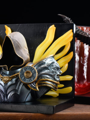 Diablo Inarius, Father of Creation & Lilith, Mother of Sanctuary Bookend Set - PiPi Studio - Detail View 1