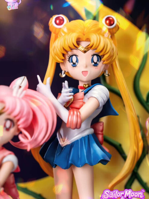 Sailor Moon Usagi Tsukino & Chibi Moon - Chibi Studio - Detail View 3
