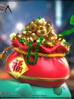 Fortune Frog Bulbasaur - Cybera Studio - Detail View 1