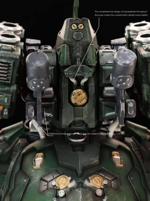 Gundam Series Kshatriya - MECHA ERA Studio - Detail View 2