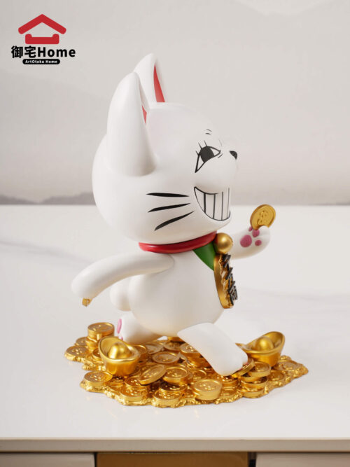 Turbo Granny Fortune Cat - ArtOtaku Home Studio - Detail View 11