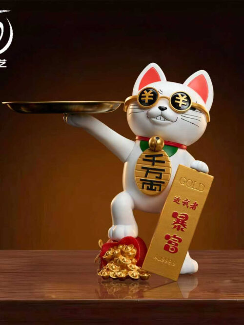 Turbo Granny Lucky Cat - Ke Yi Mo Wan Studio - Detail View 1