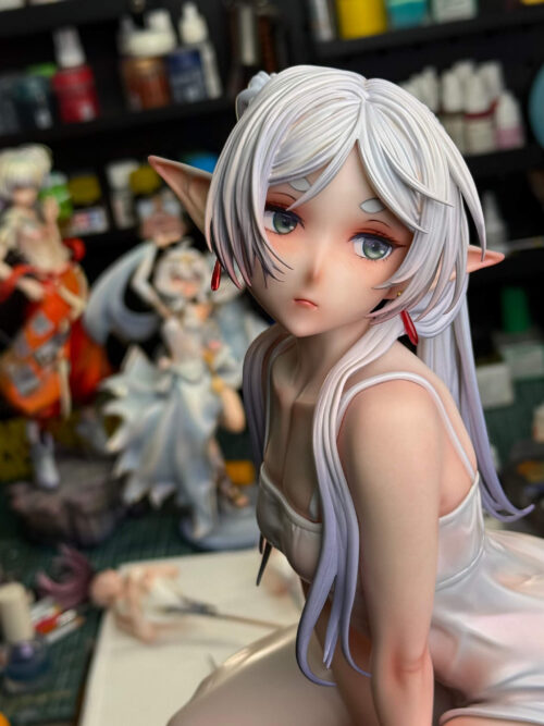 Desktop Series Pajama Frieren GK Resin Statue