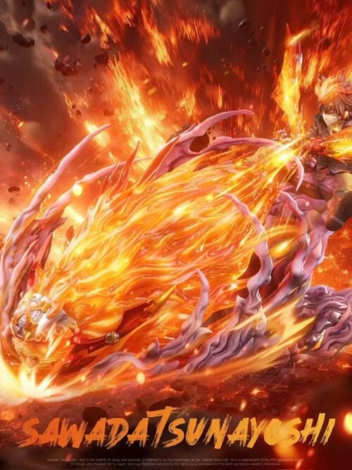 Sawada Tsunayoshi GK Resin Statue
