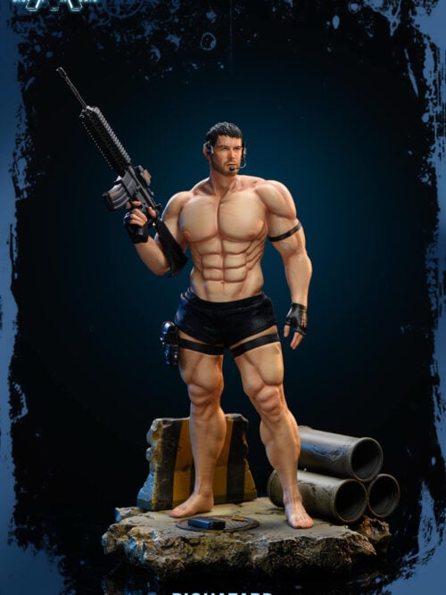 Resident Evil Chris Redfield - Biggest-Man Studio - Collectible Figure Main View