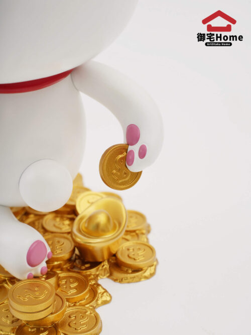 Turbo Granny Fortune Cat - ArtOtaku Home Studio - Detail View 13