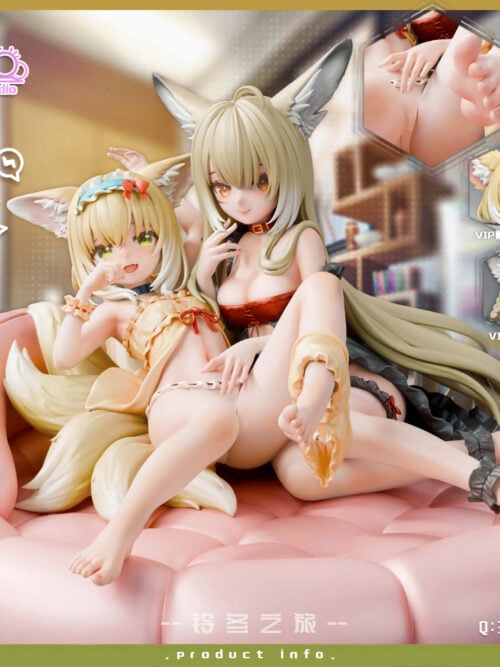 Arknights Suzuran&Vulpisfoglia - Lolikoo Studio - Collectible Figure Main View