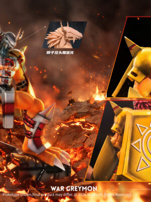 WarGreymon - Hudie Studio - Collectible Figure Main View