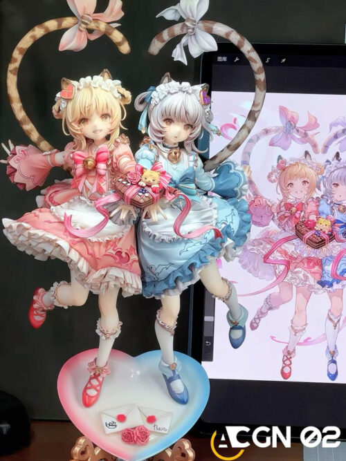 Granblue Fantasy Tiger Twins Cidala - ACGN 02 Studio - Collectible Figure Main View