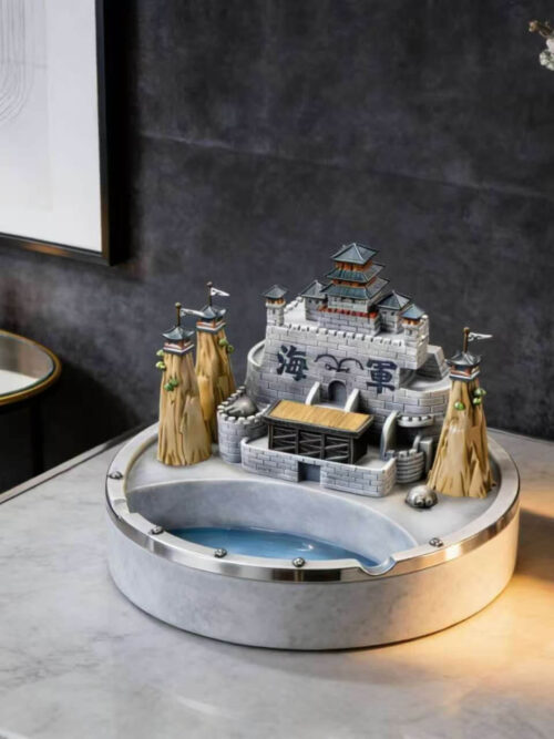 Marineford Marine Headquarters Creative Ornament & Ashtray - KeYiMoWan Studio - Detail View 5