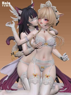m7etnt2msp1rt4ya8mt2acv2vz4pn8vr Lily Girls Sandrone & Columbina - Halo Studio - Collectible Figure Main View