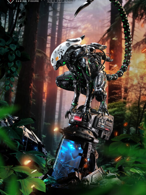 Alien Mechanical Xenomorph - K9 Studio × Deep Tale Studio - Collectible Figure Main View