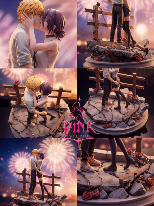 Chainsaw Man Denji & Reze - PINK Studio - Detail View 4