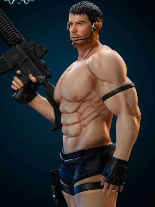 Resident Evil Chris Redfield - Biggest-Man Studio - Detail View 4