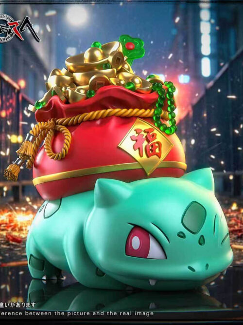 Fortune Frog Bulbasaur - Cybera Studio - Detail View 2