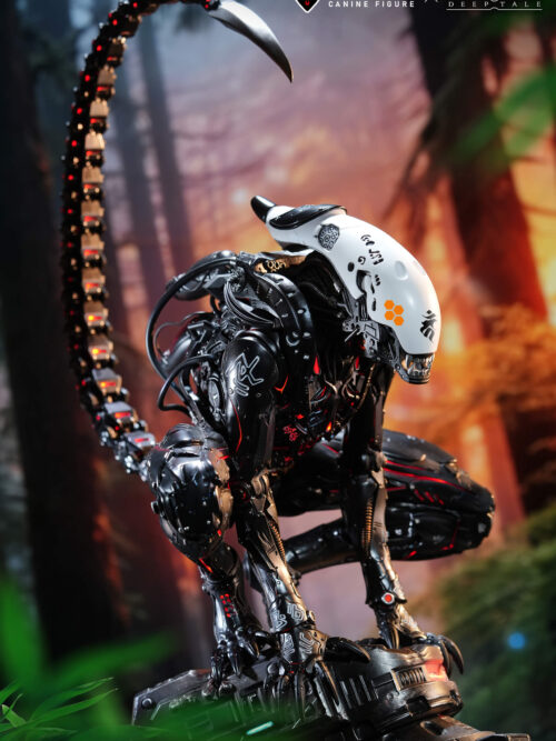 Alien Mechanical Xenomorph - K9 Studio × Deep Tale Studio - Detail View 1