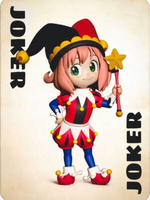 q9mqxpk9fhz69z9x9ptvyd1bvfda3sa9 Joker Anya - WakuWaku Studio X Lei Hai Bing Dou Studio - Collectible Figure Main View