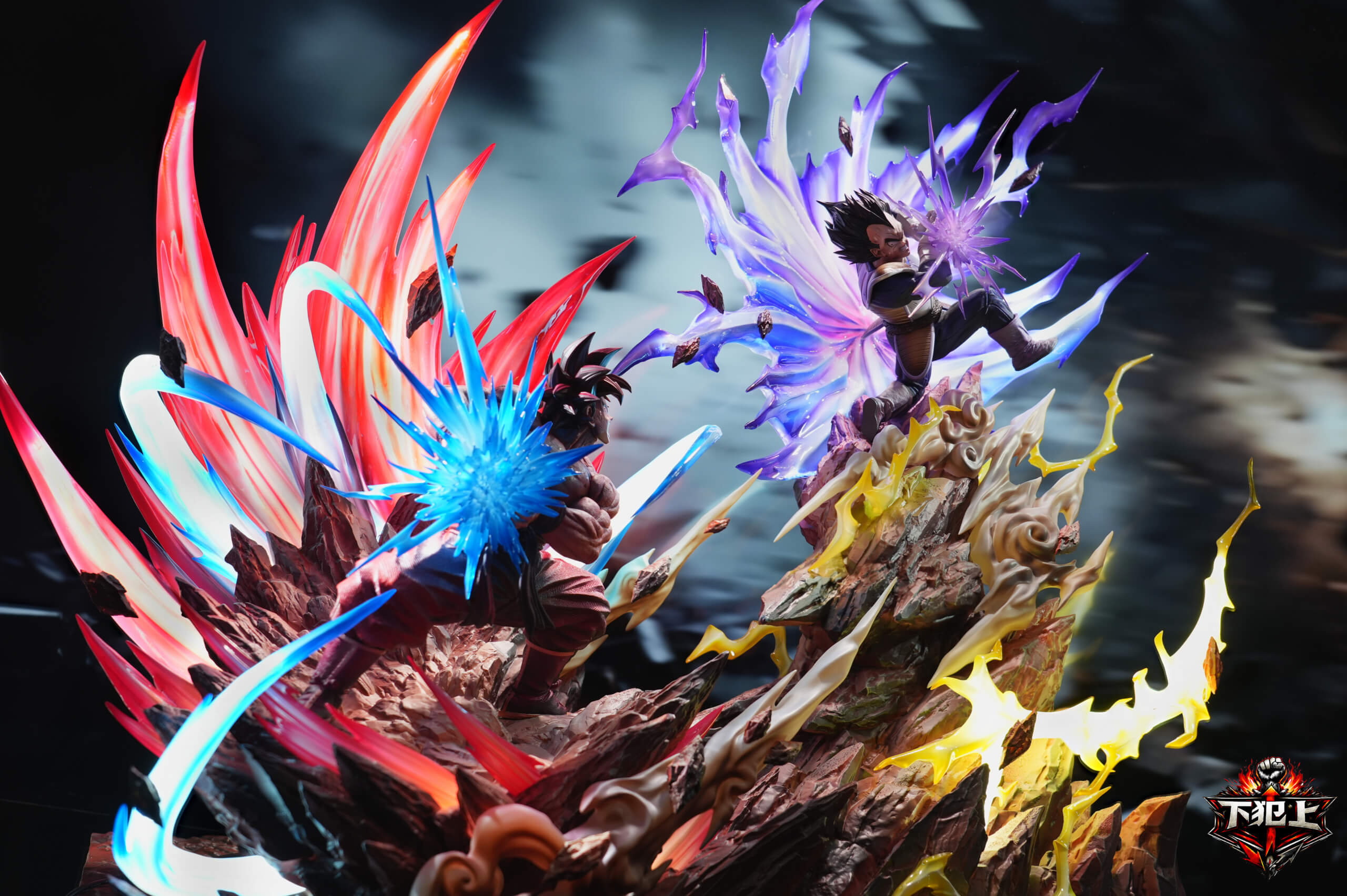 Vegeta vs Son Goku - Xia Fan Shang Studio - Featured Image Vegeta vs Son Goku - Xia Fan Shang Studio - Collectible Figure Main View