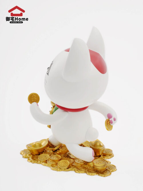 Turbo Granny Fortune Cat - ArtOtaku Home Studio - Detail View 15