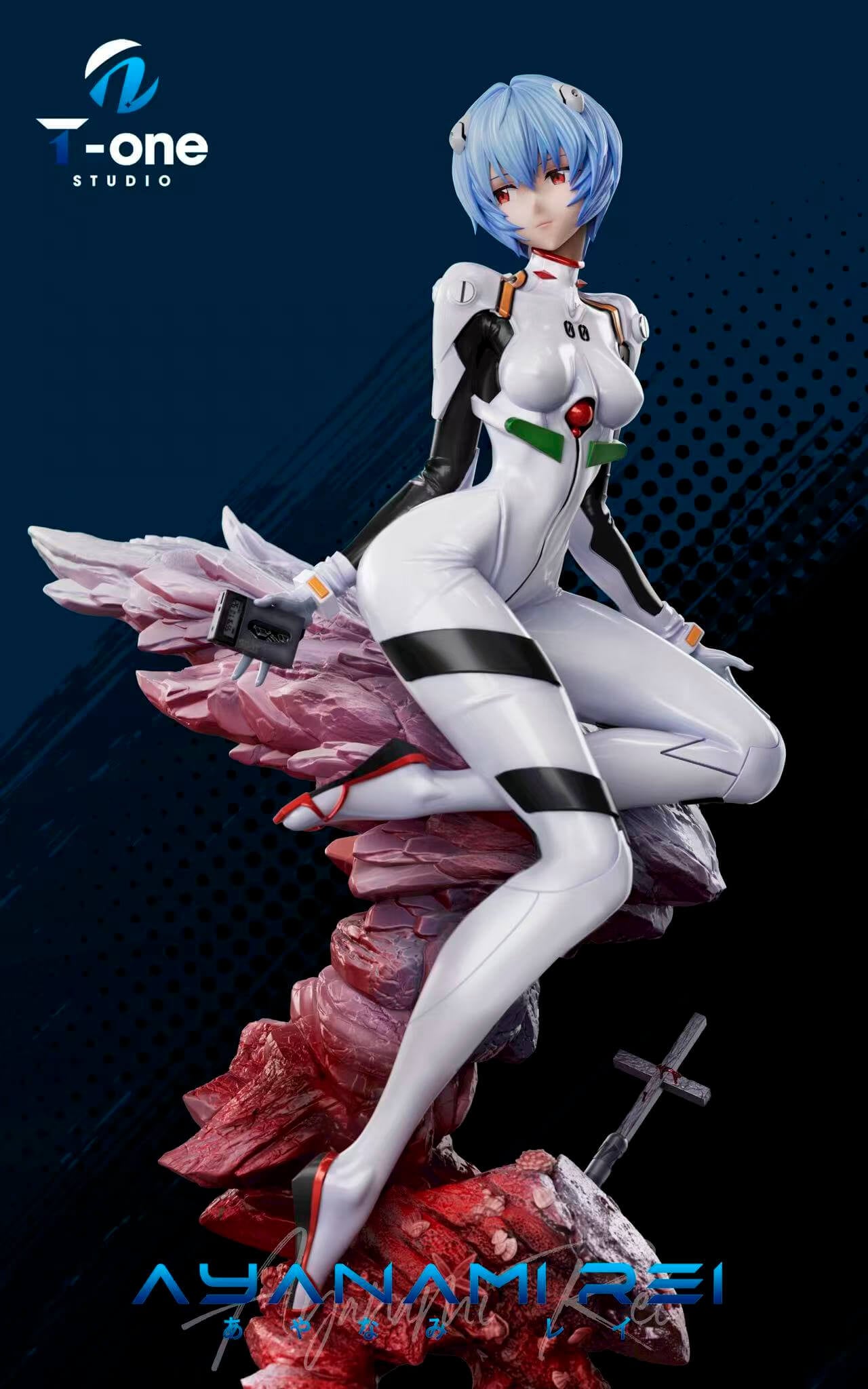 Ayanami Rei - T-One Studio - Featured Image Ayanami Rei - T-One Studio - Collectible Figure Main View