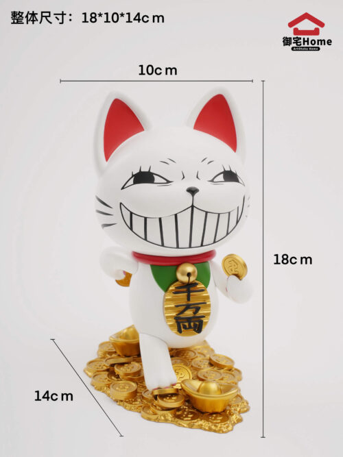 Turbo Granny Fortune Cat - ArtOtaku Home Studio - Detail View 3