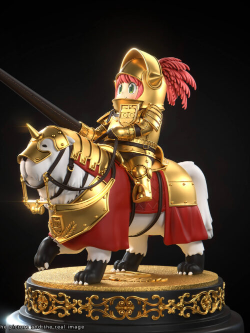 Year of the Horse Golden Knight Girl Anya Forger - TDR Studio - Detail View 3