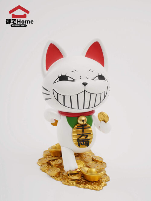 Turbo Granny Fortune Cat - ArtOtaku Home Studio - Detail View 7
