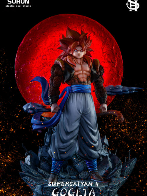 Red Moon Ver Super Saiyan 4 Gogeta - Plastic Soul Studio - Detail View 1