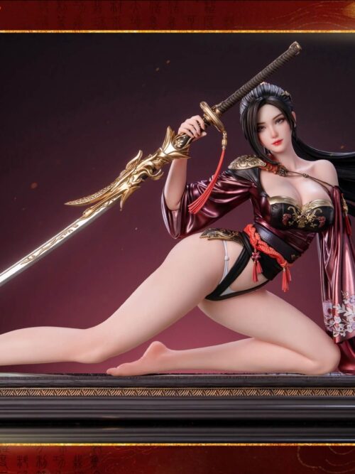 Hong Yan San Guo Da Qiao GK Resin Statue