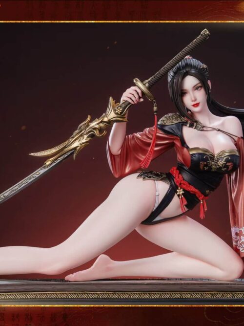 Hong Yan San Guo Da Qiao GK Resin Statue