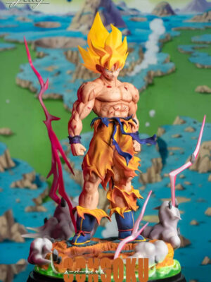 Super Saiyan Awakening Son Goku - Collectible Figure Main View