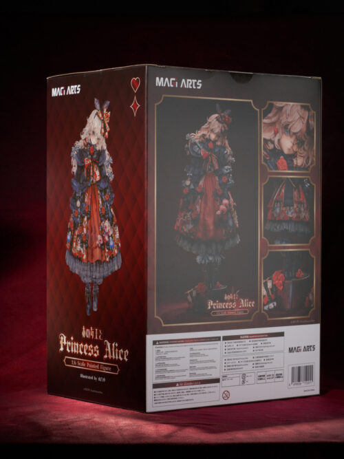 Original Artist Design The Red Queen and Princess Alice - MAGI ARTS - Detail View 12