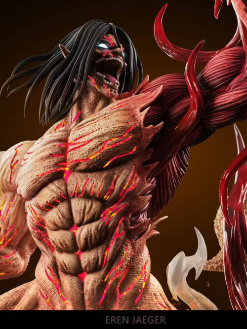 Roaring Eren Jaeger - Detail View 4