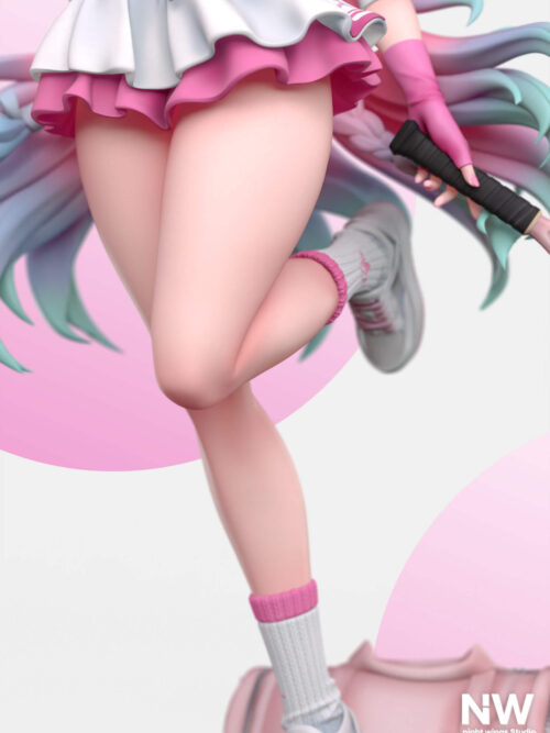 Tennis Girl Cyrene - Detail View 3