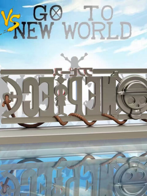 One Piece Logo Display Standee - Detail View 3